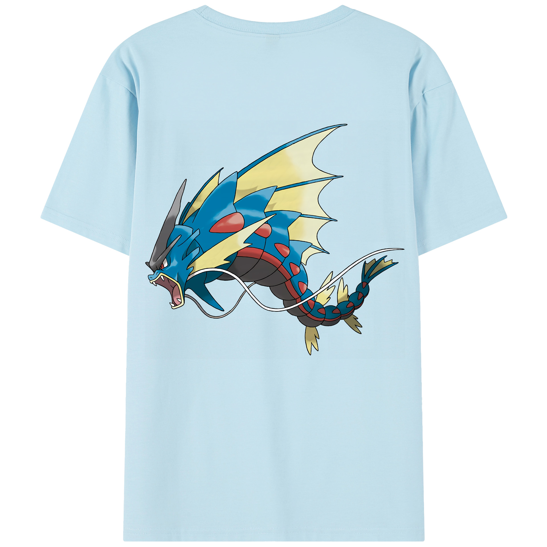 （画像用） ポケットモンスター Pokémon 綿100％半袖Tシャツ（背面プリント）
